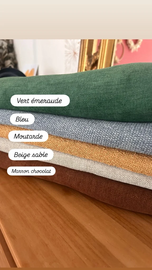 Tissu de l’atelier MeliC