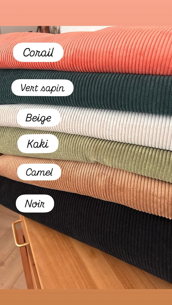 Tissu de l’atelier MeliC